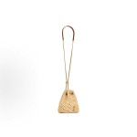 SAINT LAURENT YSL JOECASSANDRE Bucket Bag, hand-held crossbody single-shoulder bag, women\'s style, natural color